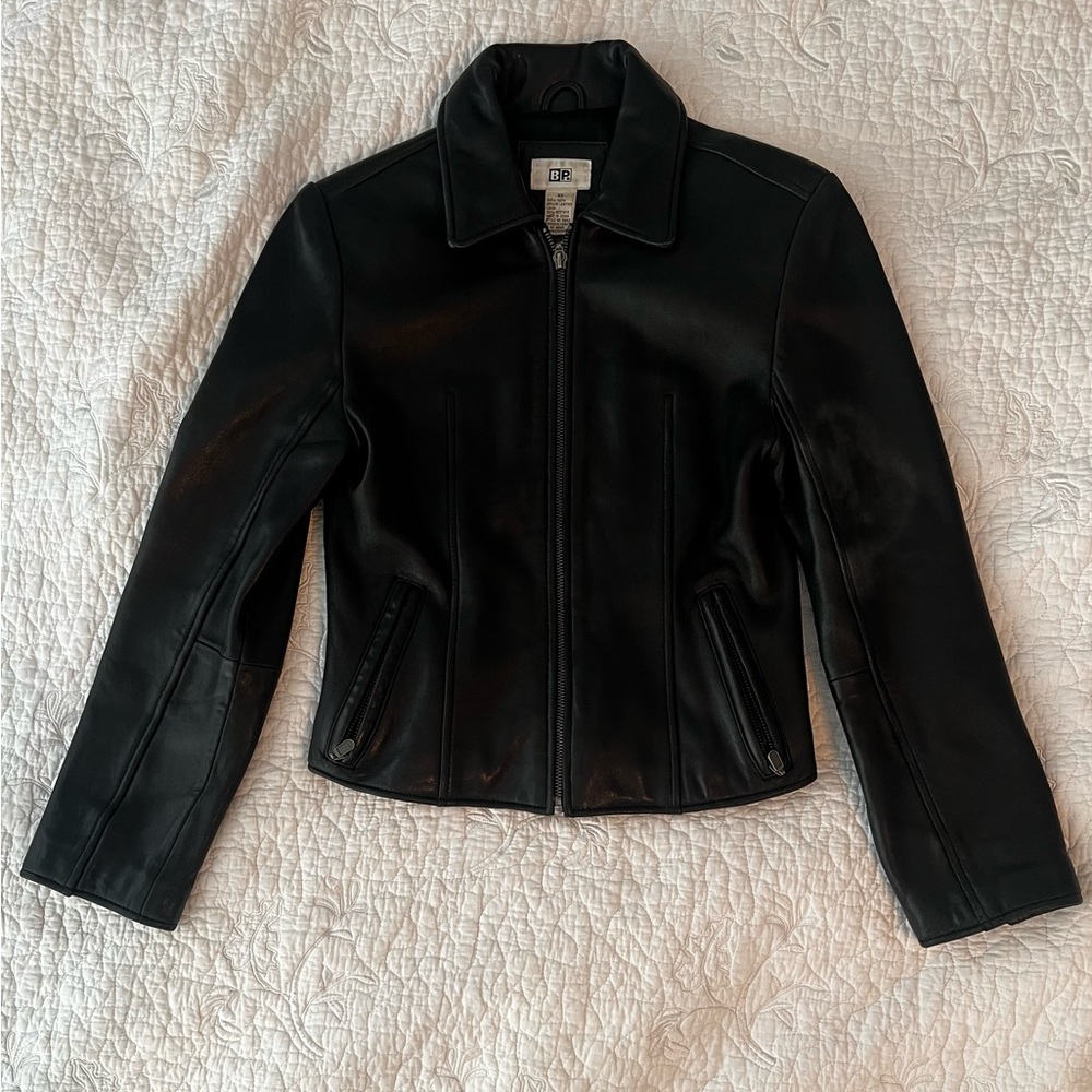 BP Black Leather Jacket